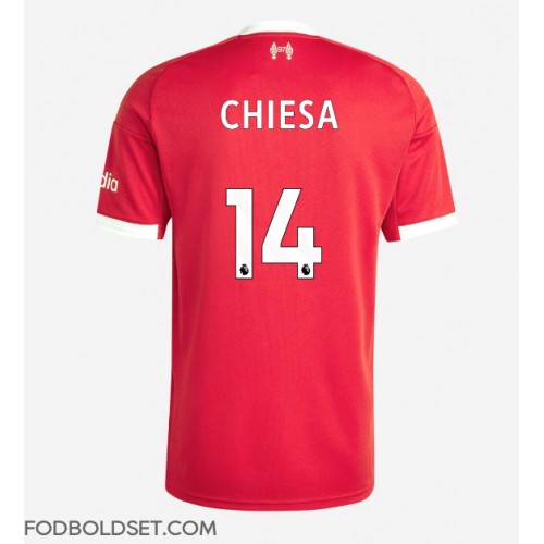 Liverpool Federico Chiesa #14 Hjemmebanetrøje 2025-26 Kortærmet